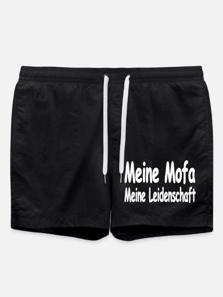 Mobylette - Short de bain - noir