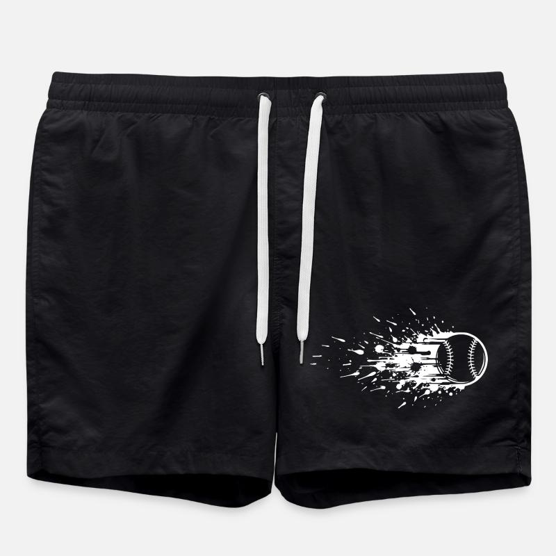 Art du baseball énergique - Short de bain - noir