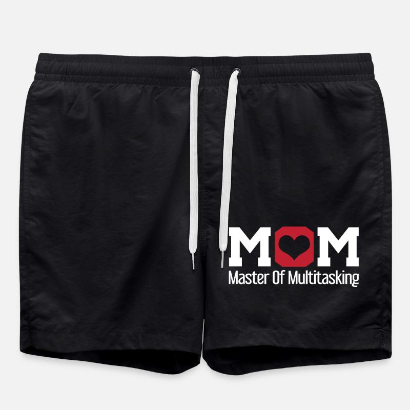 Mom Master of Multitasking Design - Badeshorts - Schwarz
