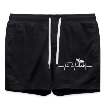 Cochon Cochon - Short de bain - noir - Devant - AI Model Male 185 light (185cm)