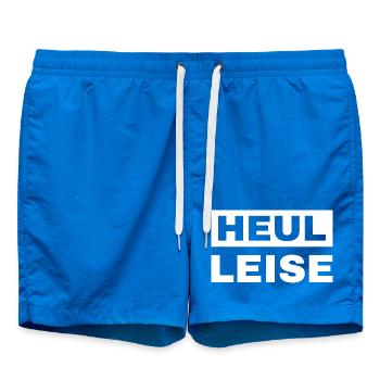 howl quietly - Swim Trunks - cobalt blue - Front