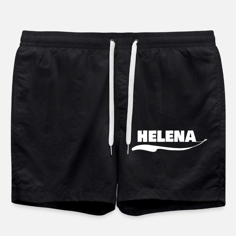 Helena as a first name - Swim Trunks - black