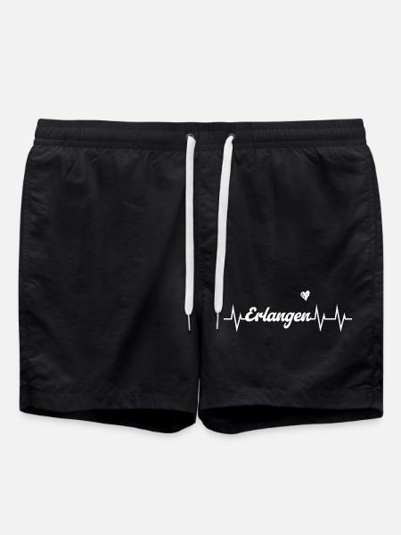 Heartbeat Erlangen - Swim Trunks - black