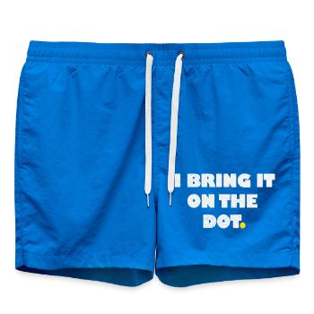 Je l’apporte sur le point point, Denglisch - Short de bain - cobalt blue - Devant