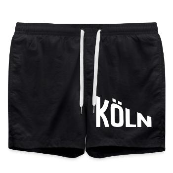 Cologne - Short de bain - noir - Devant - AI Model Male 185 light (185cm)
