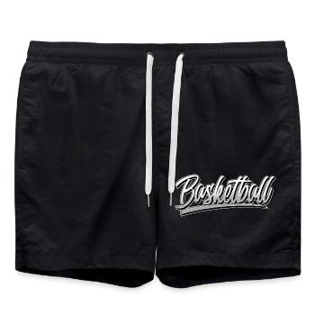 Basketball - Swim Trunks - black - Front - AI Model Male 185 light (185cm)