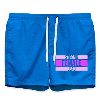 Strong Female Lead Feminismus Empowerment Frauen - Badeshorts - Cobalt blue - Vorne