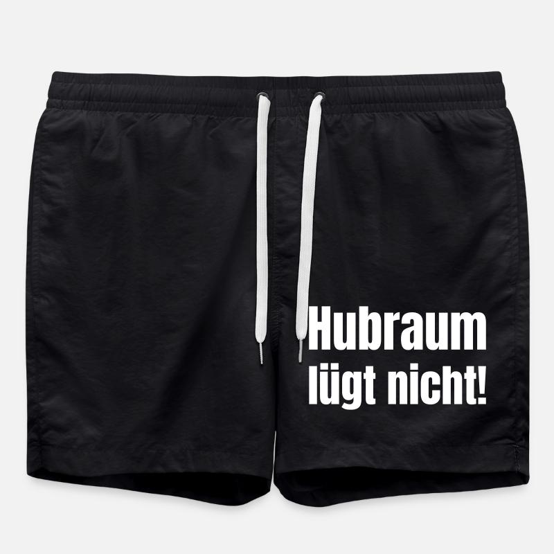 Displacement doesn't lie - Swim Trunks - black