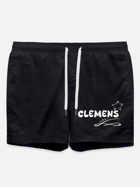 Gift Clemens - Swim Trunks - black