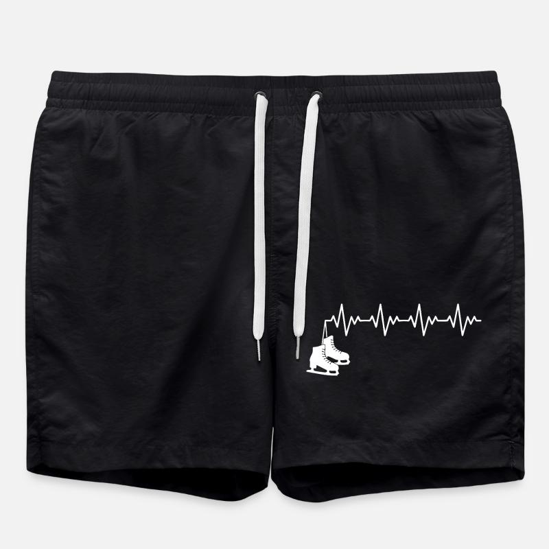 Schlittschuhe Eiskunstläufer Schlittschuh EKG - Swim Trunks - black