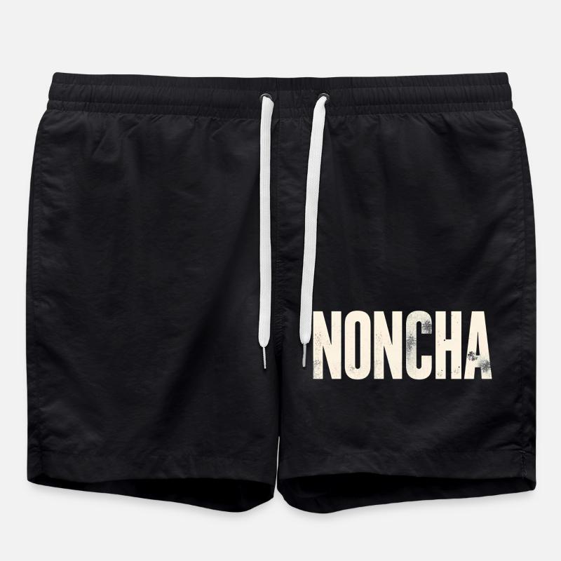 Noncha - Badeshorts - Schwarz