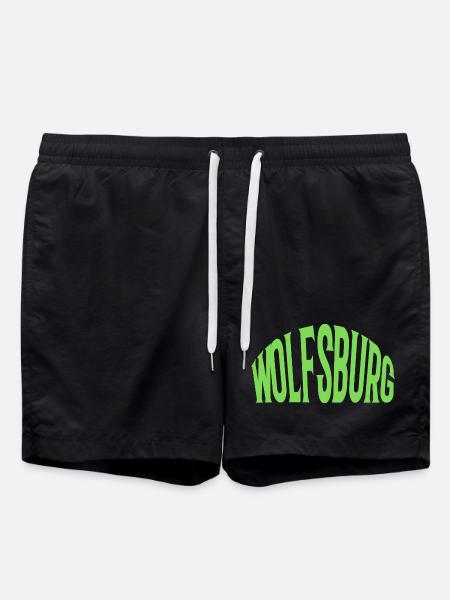 Wolfsburg - Swim Trunks - black