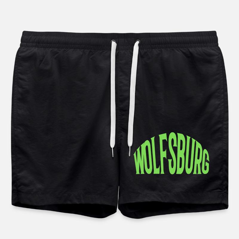 Wolfsburg - Swim Trunks - black