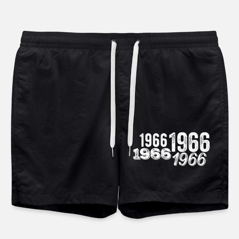 1966 - Swim Trunks - black