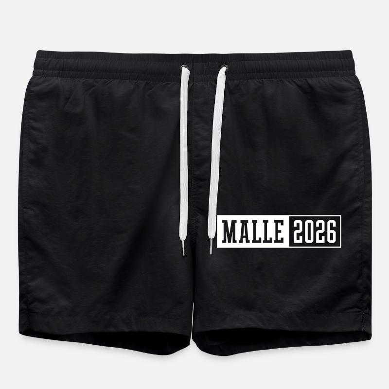 Malle 2026 - Short de bain - noir