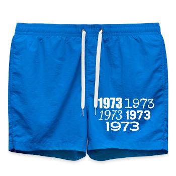 1973 - Swim Trunks - cobalt blue - Front