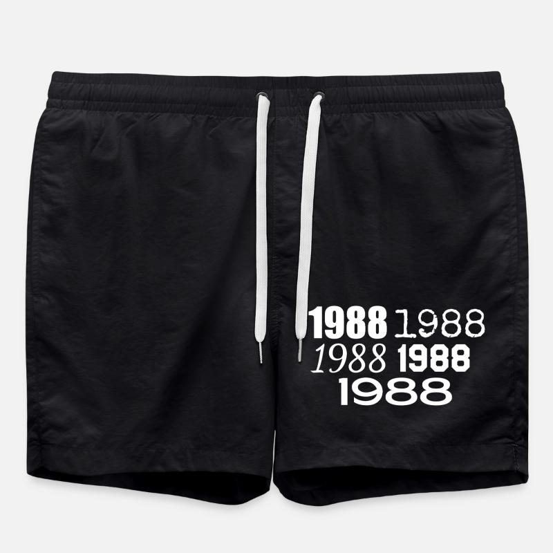 1988 - Swim Trunks - black