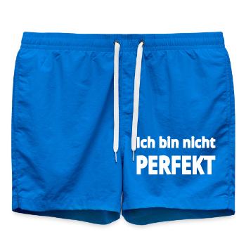 perfect - Swim Trunks - cobalt blue - Front