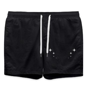 Étoiles - Short de bain - noir - Devant - AI Model Male 185 light (185cm)