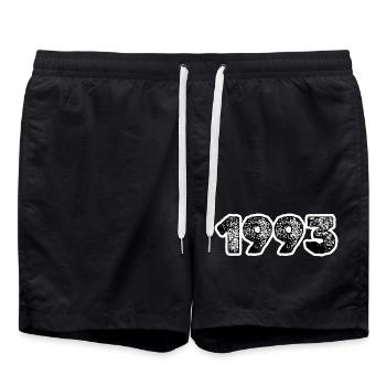 1993 - Short de bain - noir - Devant - AI Model Male 185 light (185cm)
