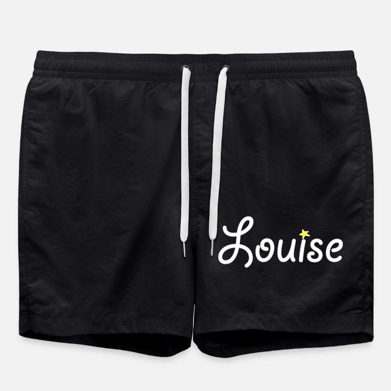 Louise - Swim Trunks - black