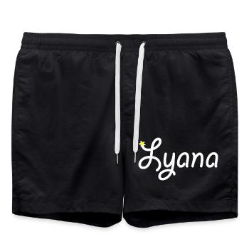 Lyana - Short de bain - noir - Devant - AI Model Male 185 light (185cm)