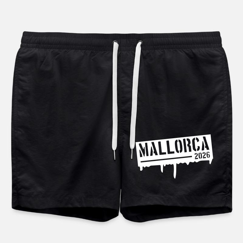 Majorque 2026 - Short de bain - noir
