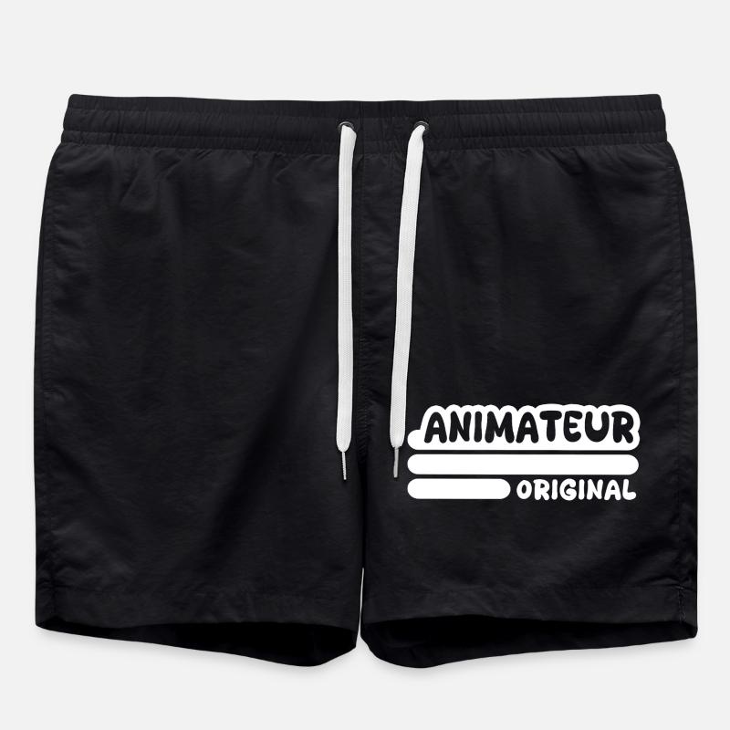Occupation: Animator - Swim Trunks - black