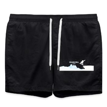 Hakuba Snowboard - Short de bain - noir - Devant - AI Model Male 185 light (185cm)