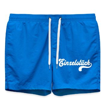 Exemplaire unique - Short de bain - cobalt blue - Devant