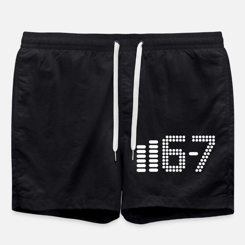 67 - Swim Trunks - black