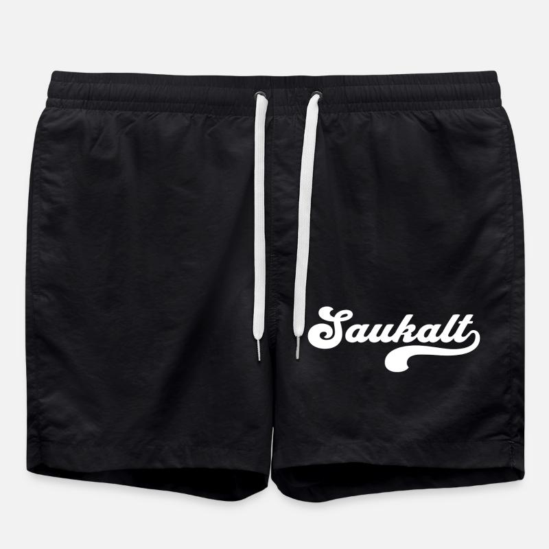 Freezing cold - Swim Trunks - black