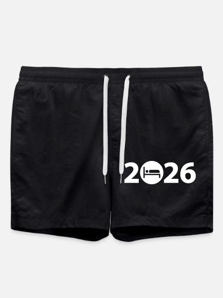 Sommeil 2026, sommeil 2026 - Short de bain - noir