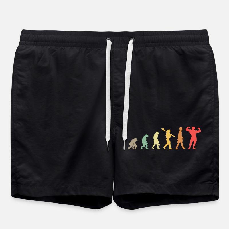 Evolution Bodybuilding - Swim Trunks - black