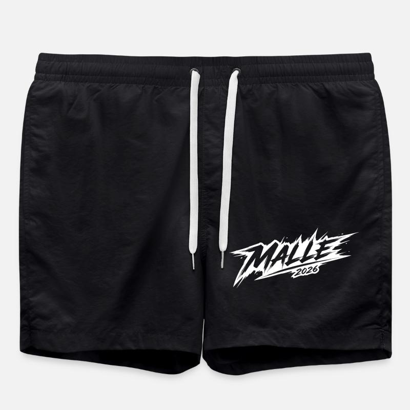 Malle 2026 - Short de bain - noir