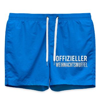 Official Christmas grouch - Swim Trunks - cobalt blue - Front