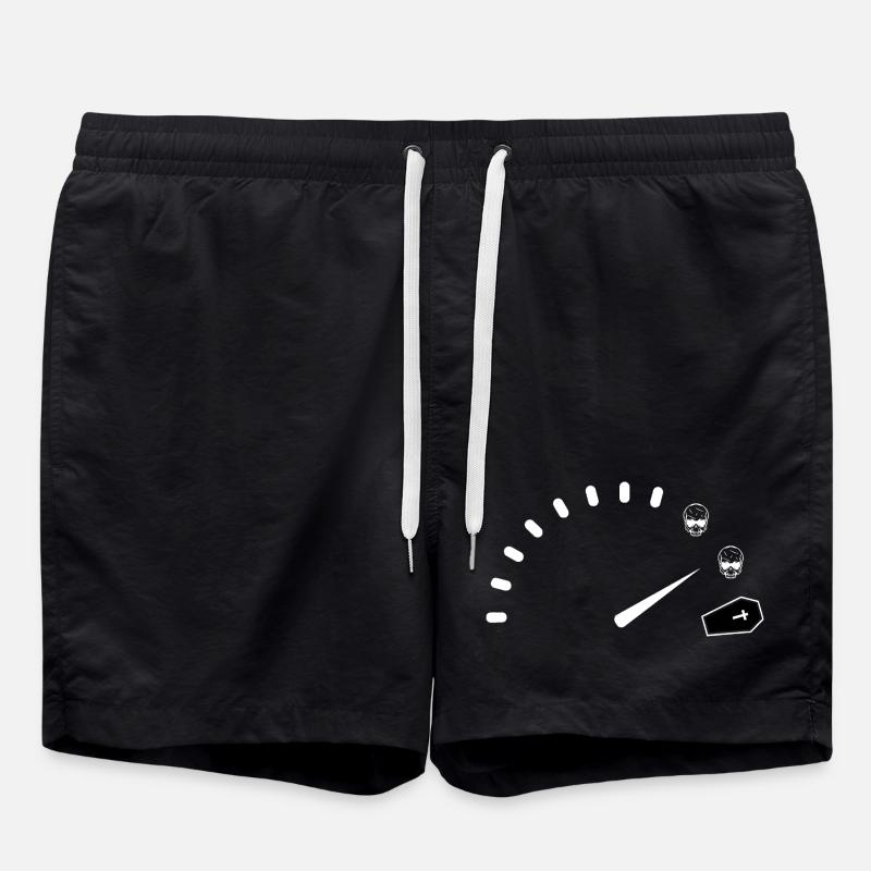 Midnight Chrono Mortuary - Swim Trunks - black