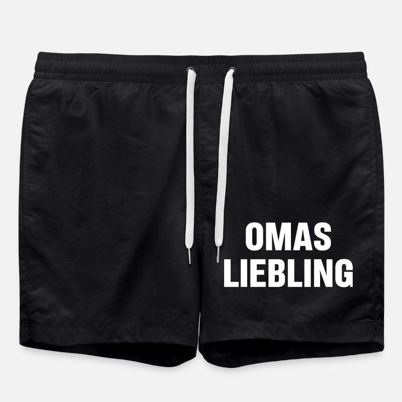 OMAS LIEBLING - Badeshorts - Schwarz