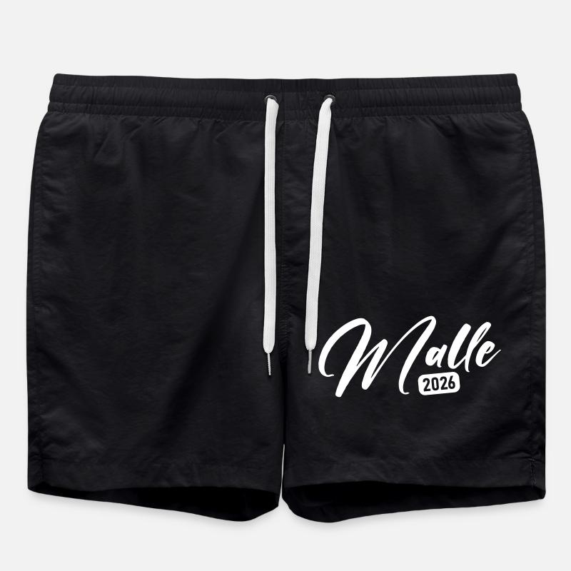 Malle 2026 - Short de bain - noir