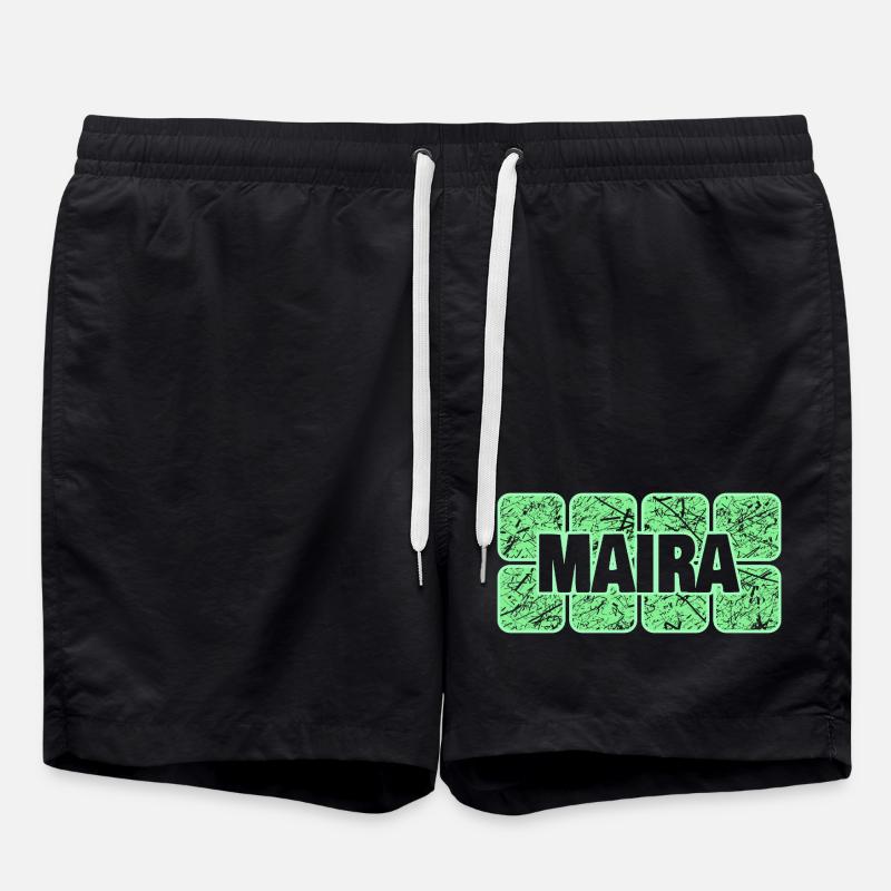 Maira as a given name - Swim Trunks - black