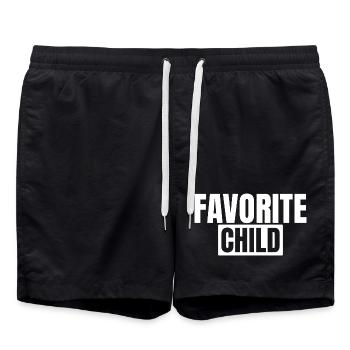 Enfant préféré - Short de bain - noir - Devant - AI Model Male 185 light (185cm)