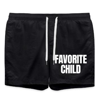 Enfant préféré - Short de bain - noir - Devant - AI Model Male 185 light (185cm)