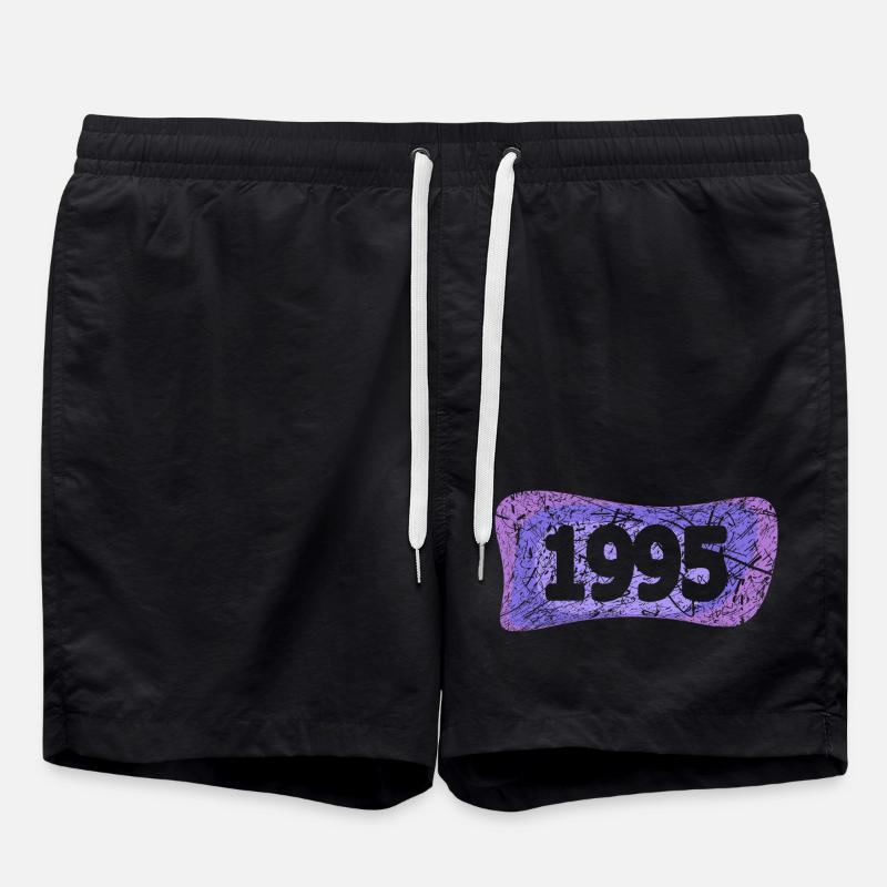 1995 - Badeshorts - Schwarz