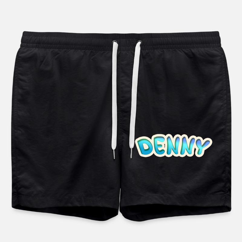 Denny als Job - Badeshorts - Schwarz