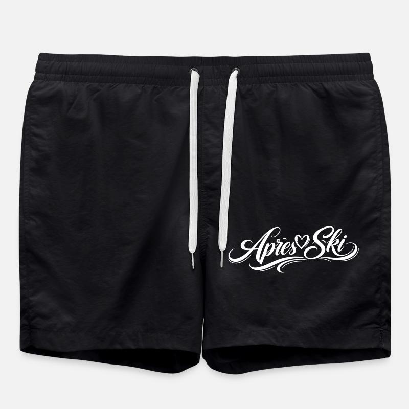 Cœur après-ski - Short de bain - noir