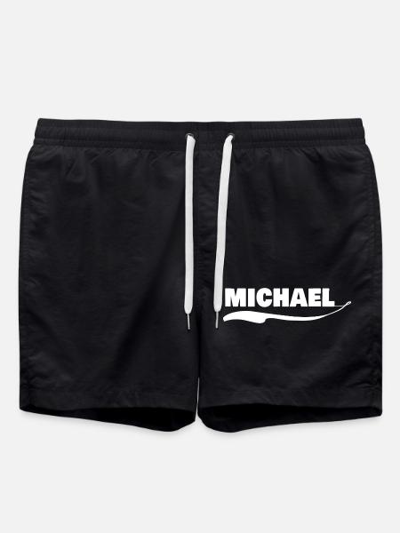 michael - Badeshorts - Schwarz