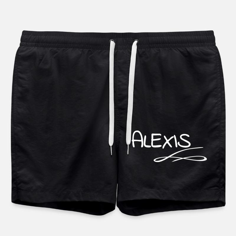 Alexis as a given name - Swim Trunks - black
