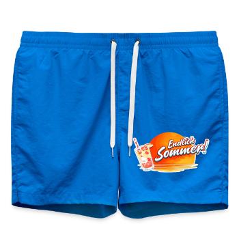 Enfin, graphique de la boisson Summer Sun - Short de bain - cobalt blue - Devant