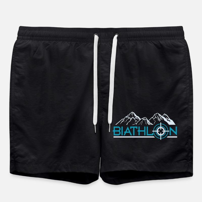 biathlon - Swim Trunks - black