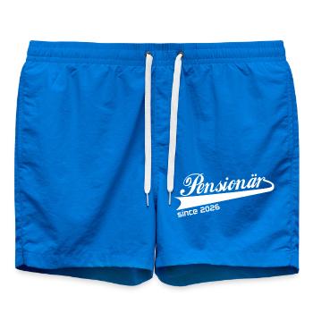 T-shirt et tablier de retraité retraité 2026 - Short de bain - cobalt blue - Devant